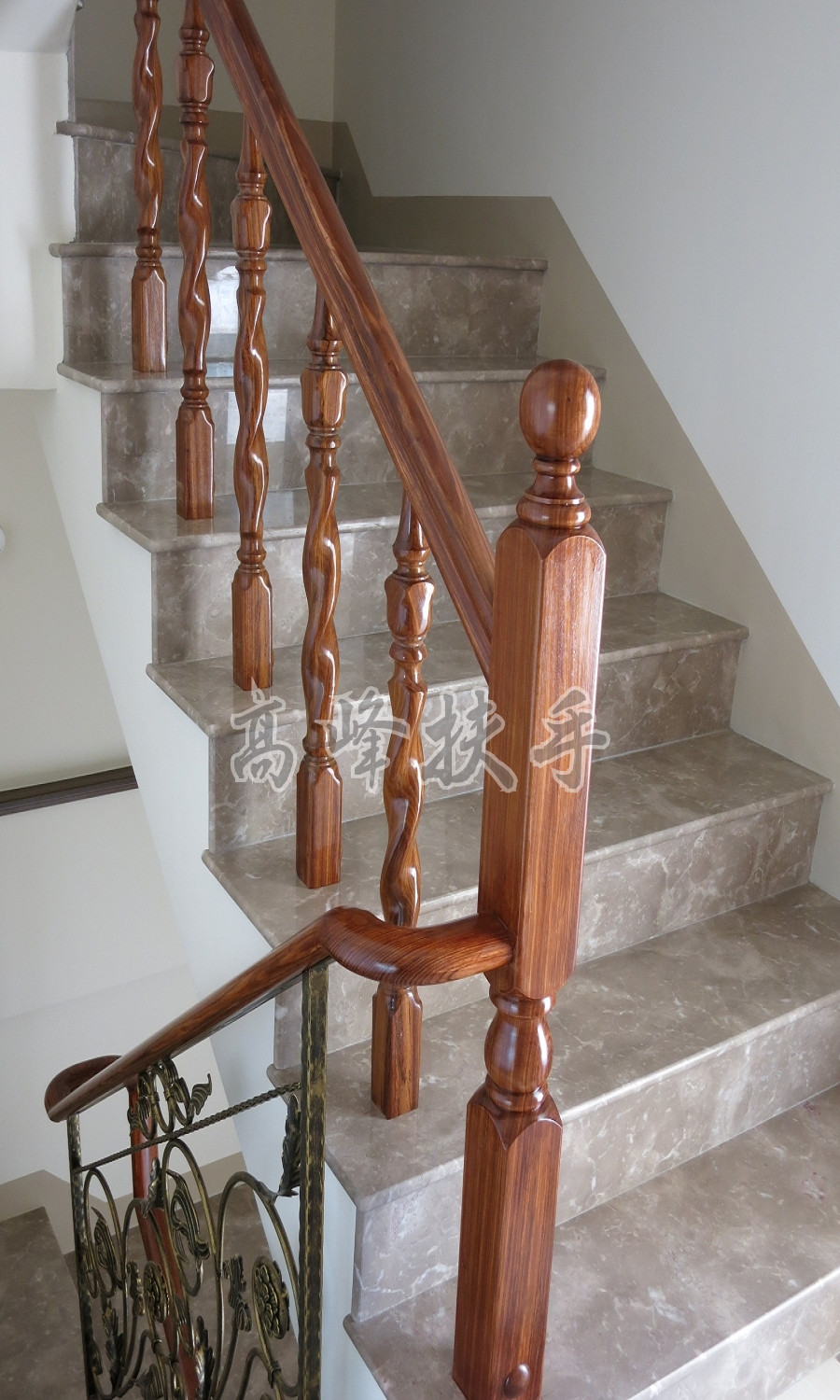 花梨木扶手0125