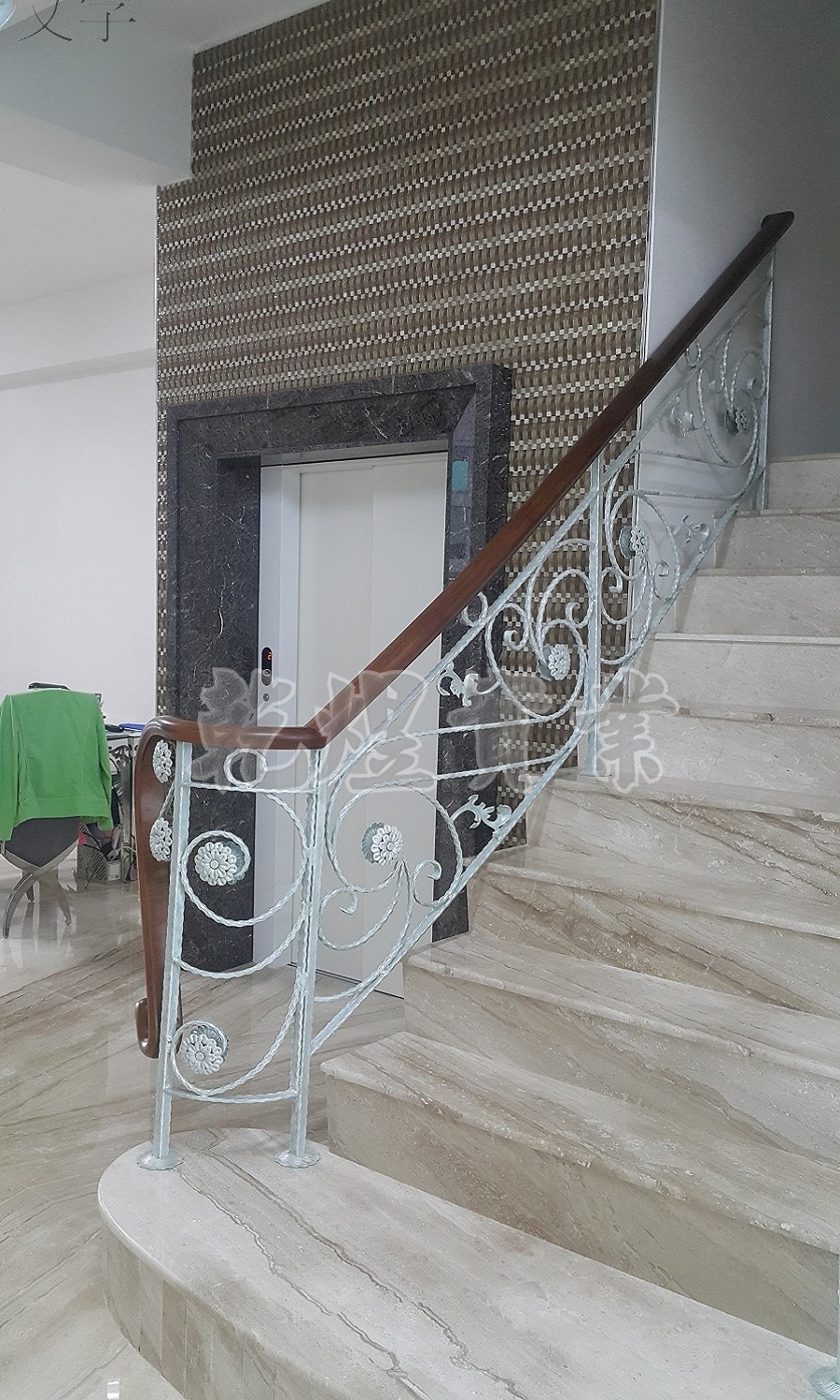 樓梯鍛造扶手0061