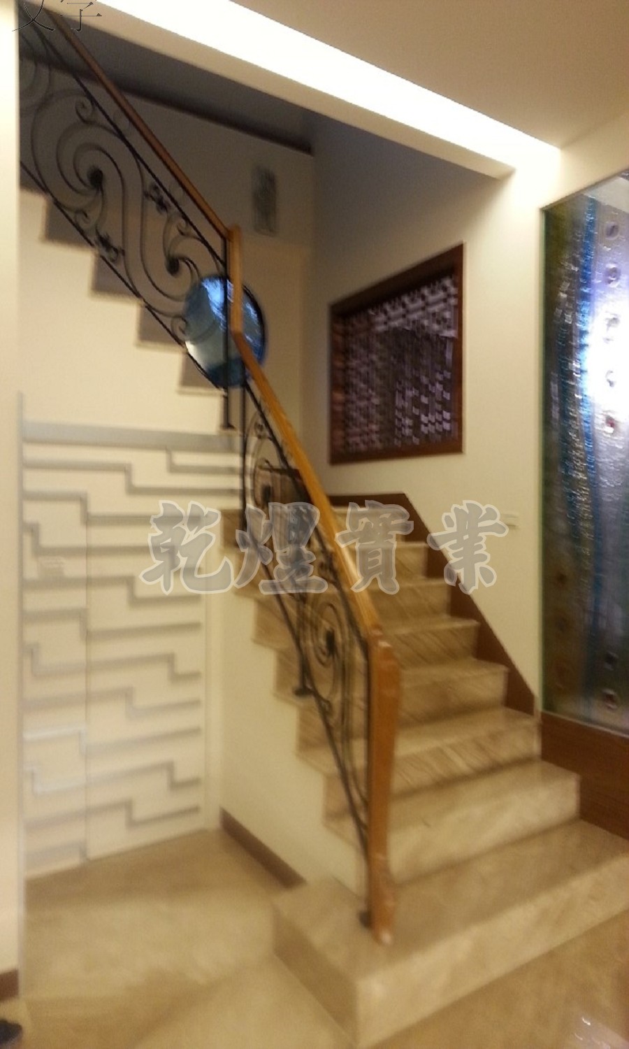 藝術鍛造扶手0018