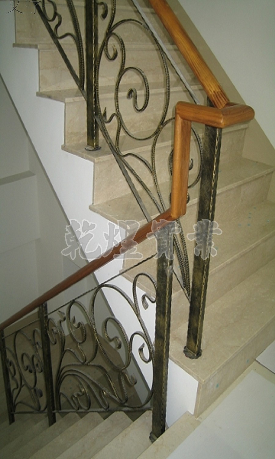 純手工鍛造扶手0017