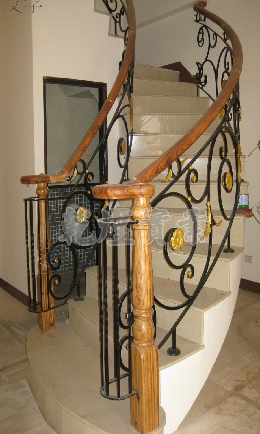 客製化鍛造扶手0128