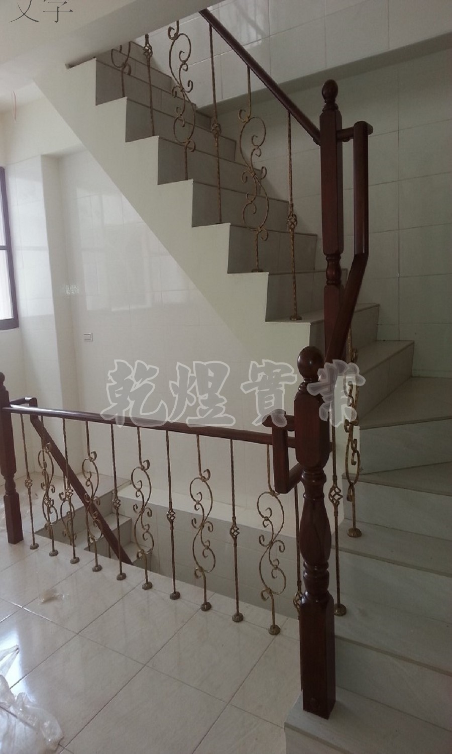 藝術鍛造扶手0085