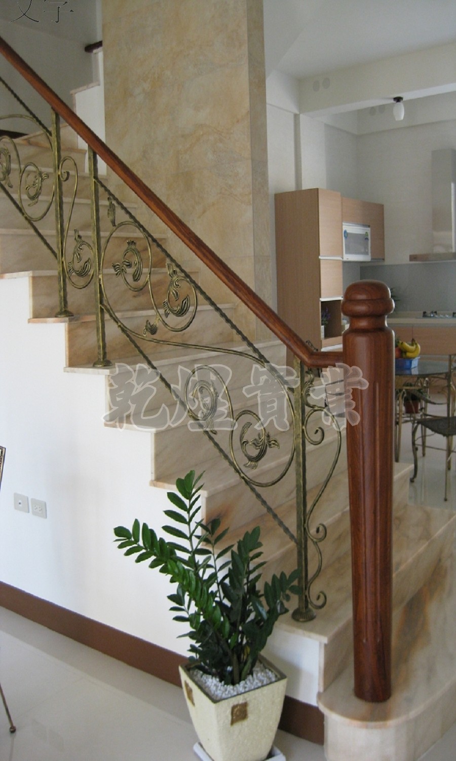 客製化鍛造扶手0194