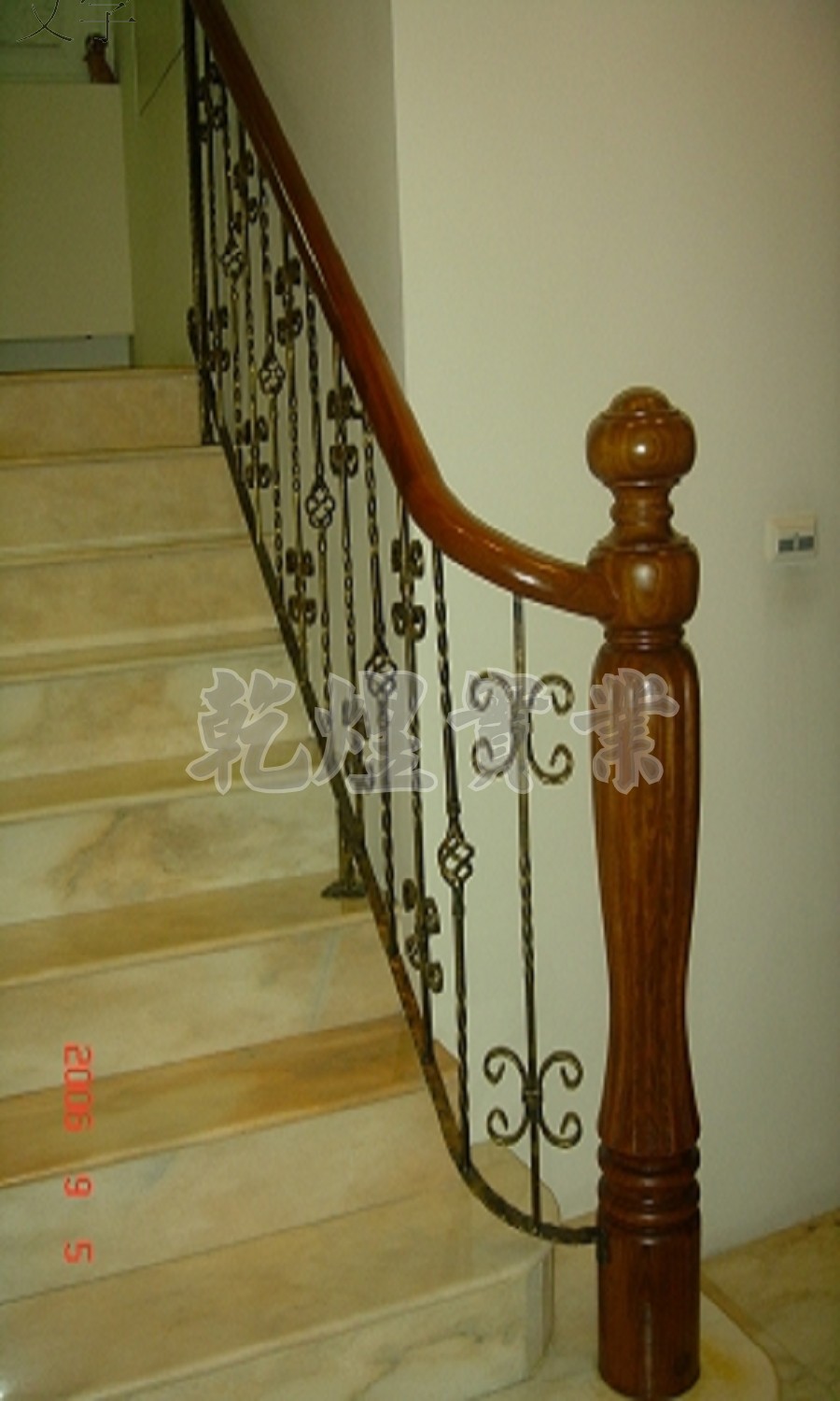 客製化鍛造扶手0040