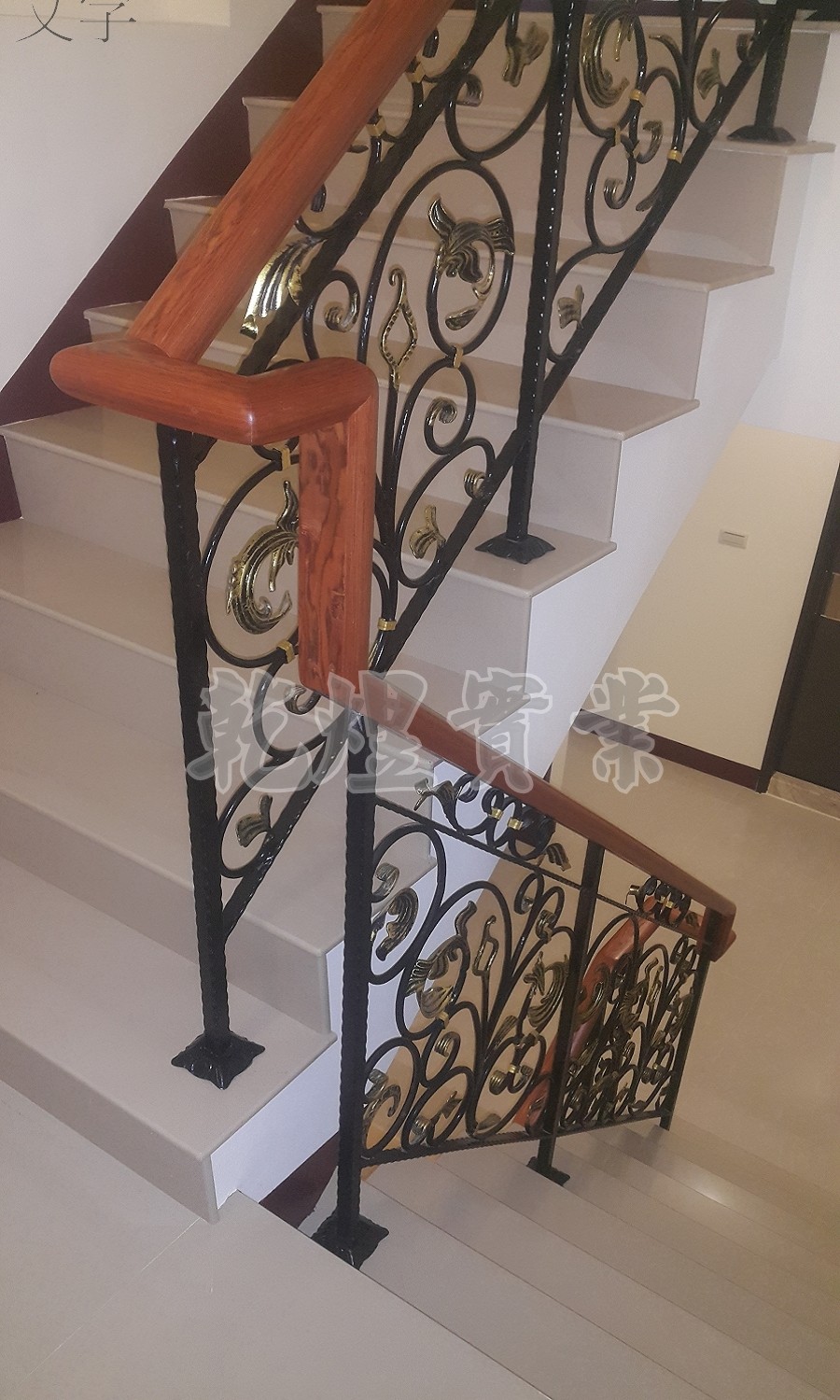 樓梯鍛造扶手0019