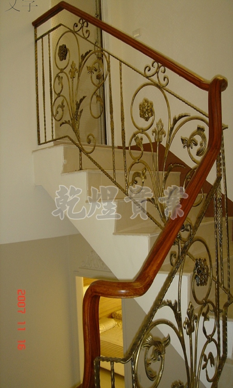 客製化鍛造扶手0063