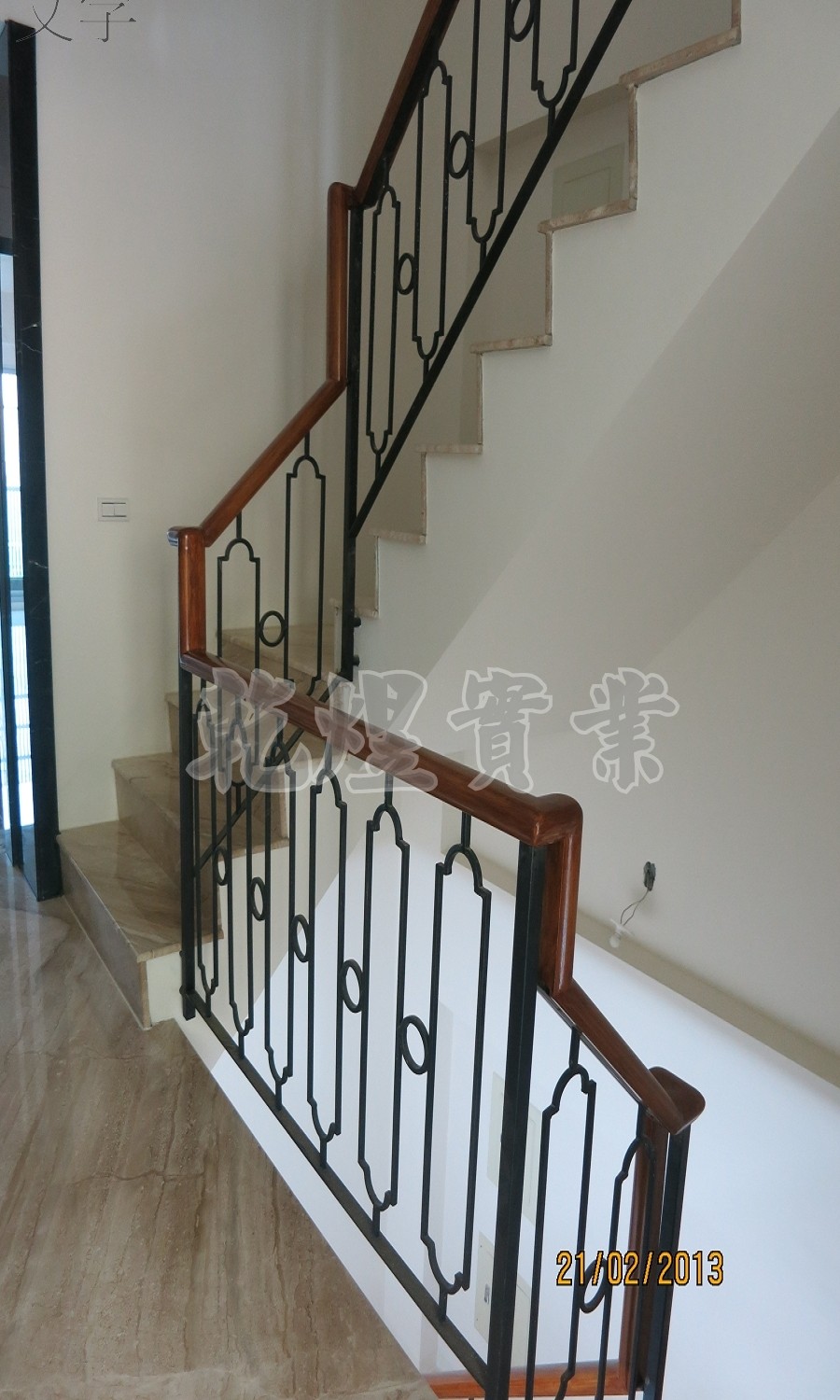 純手工鍛造扶手0039