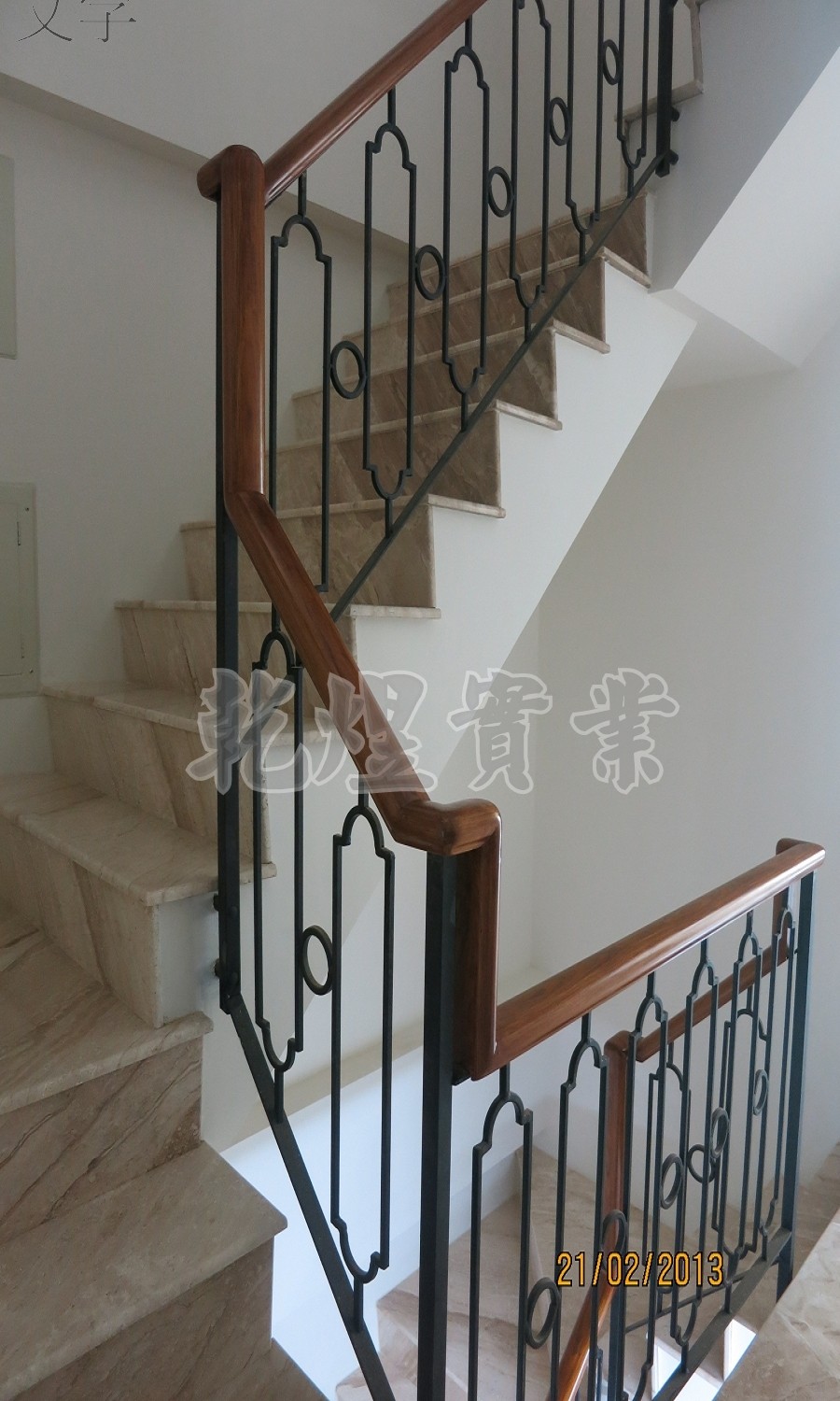 純手工鍛造扶手0042