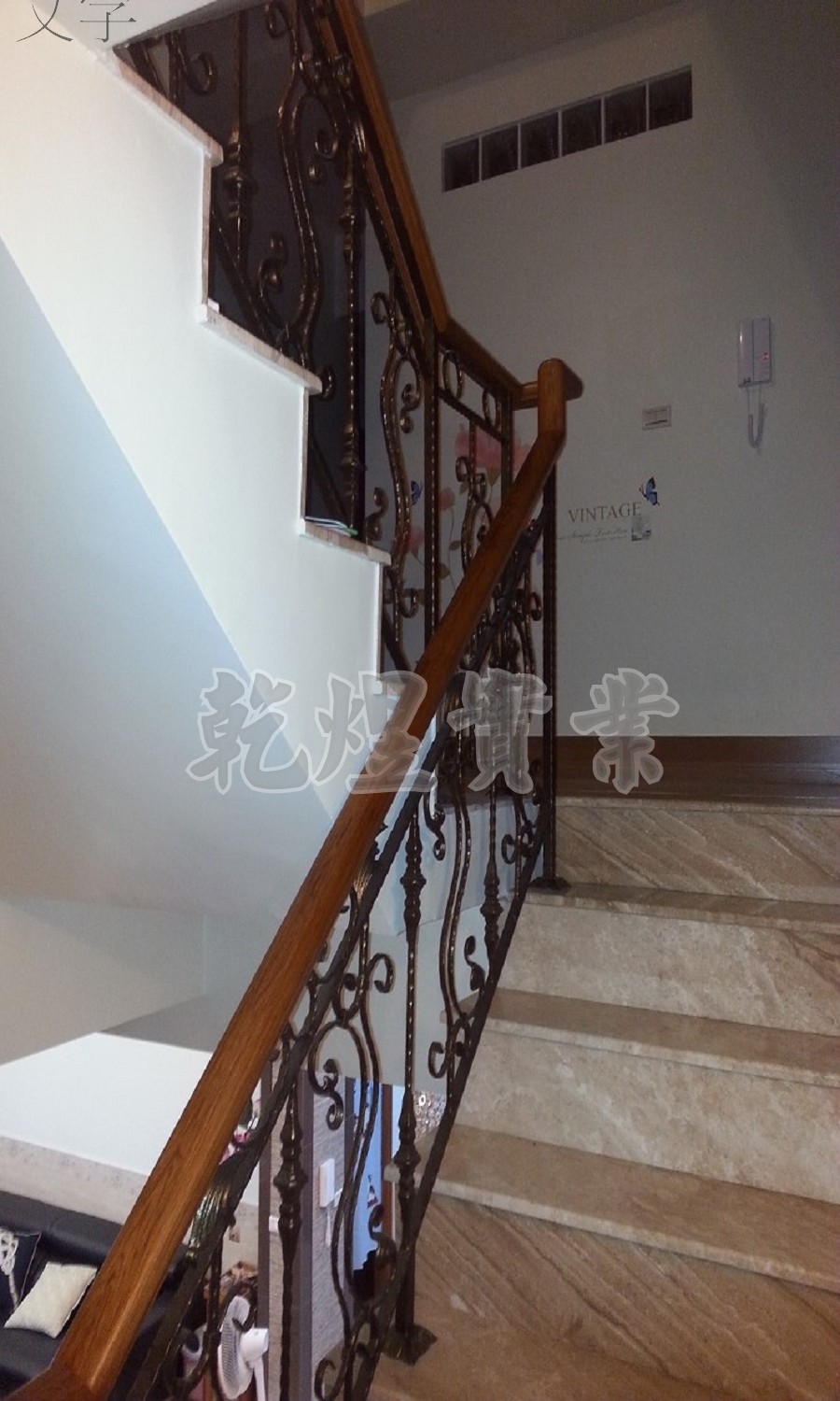 藝術鍛造扶手0045