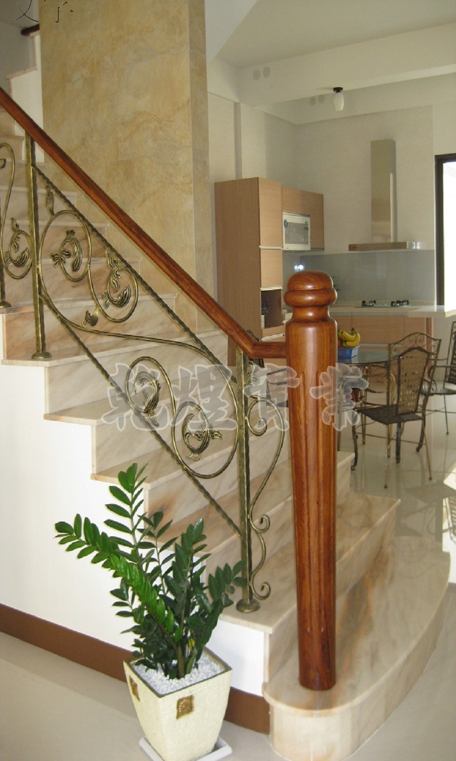 客製化鍛造扶手0195