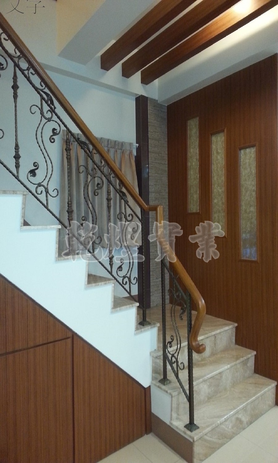 藝術鍛造扶手0042