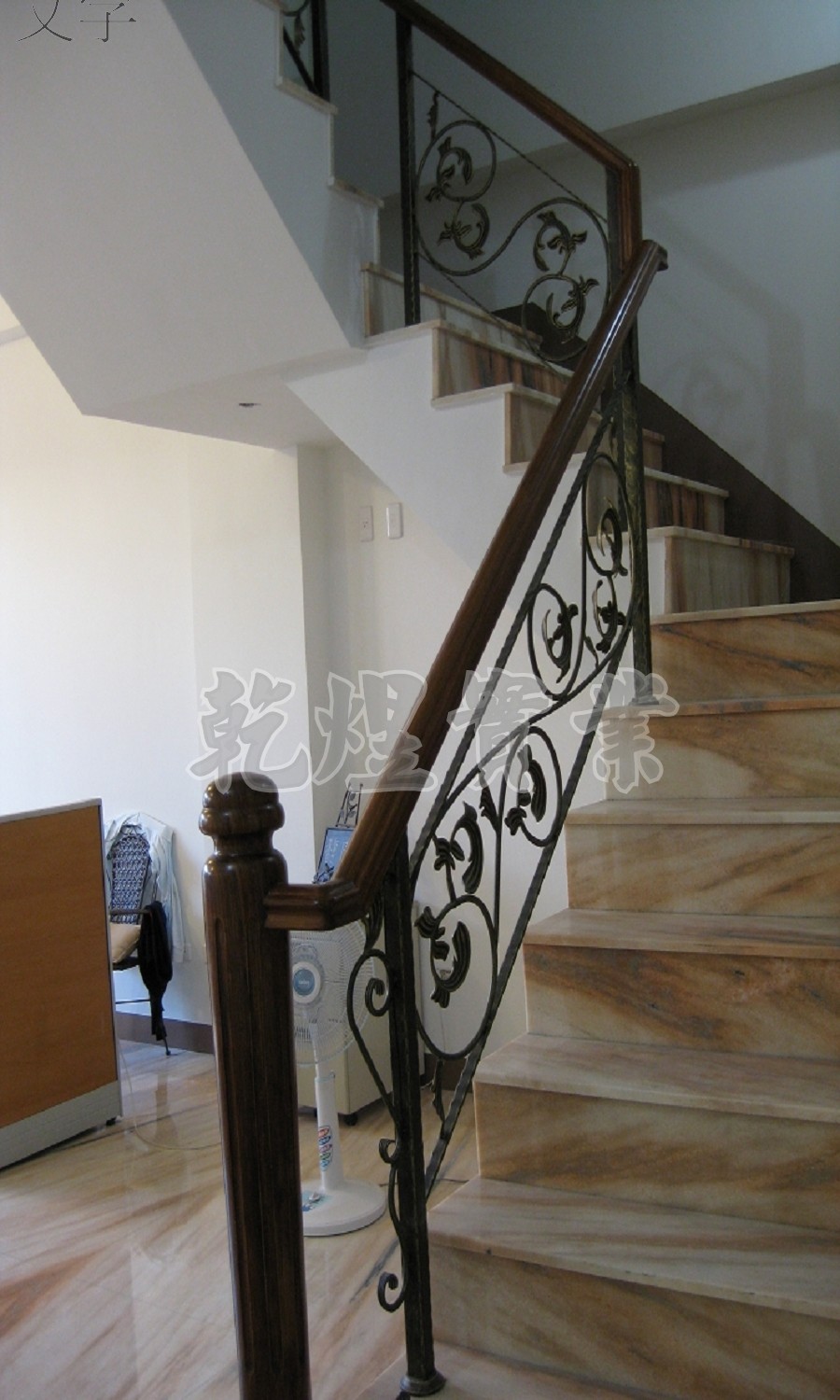 純手工鍛造扶手0090