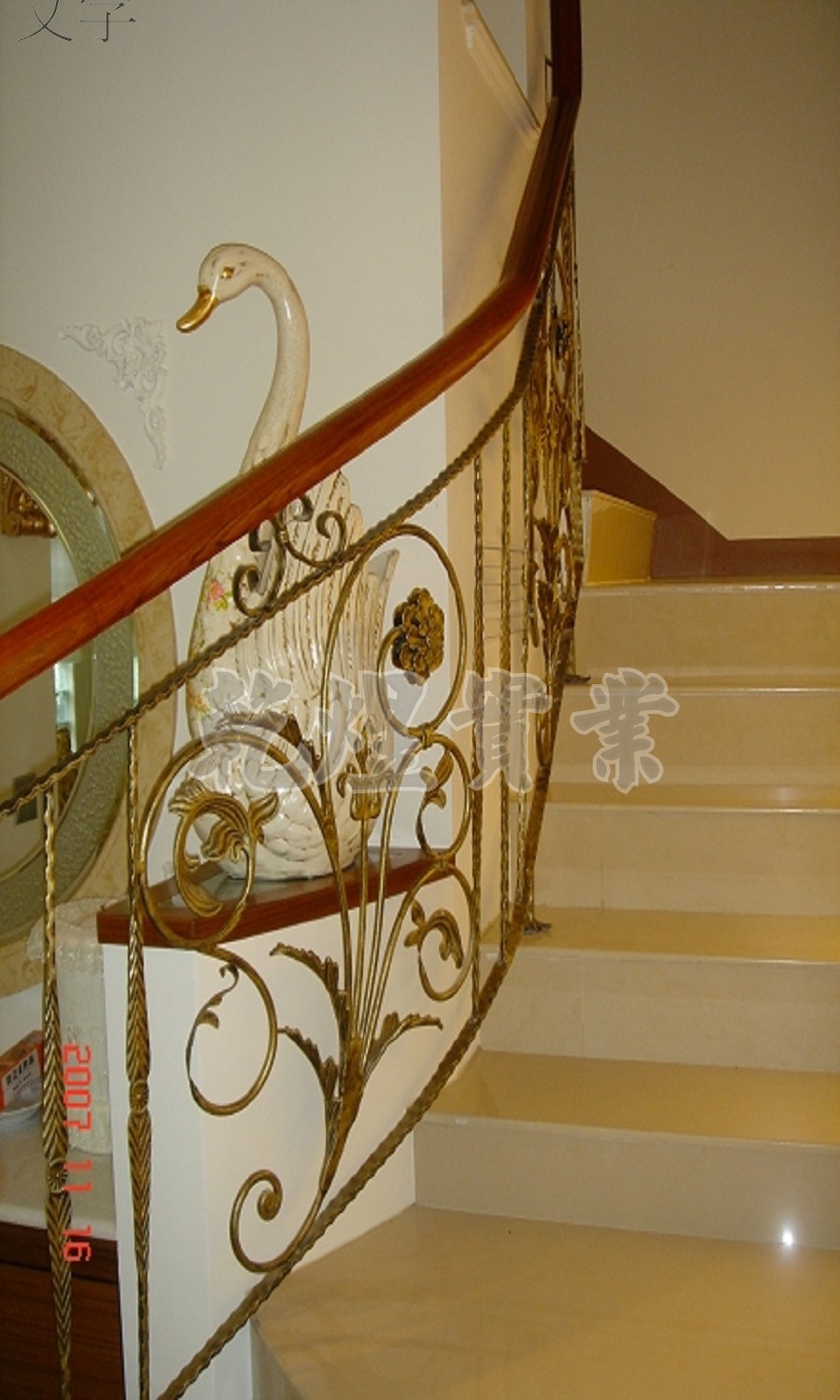 客製化鍛造扶手0075