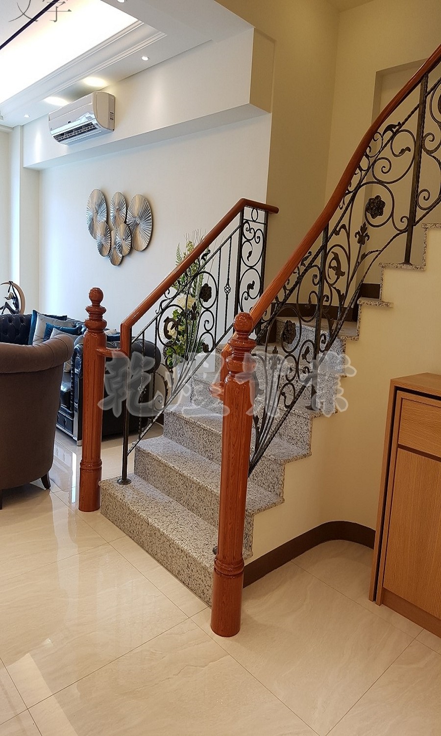 樓梯鍛造扶手0192