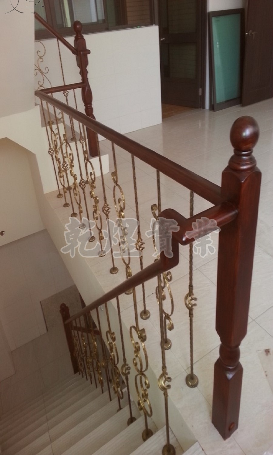 藝術鍛造扶手0086