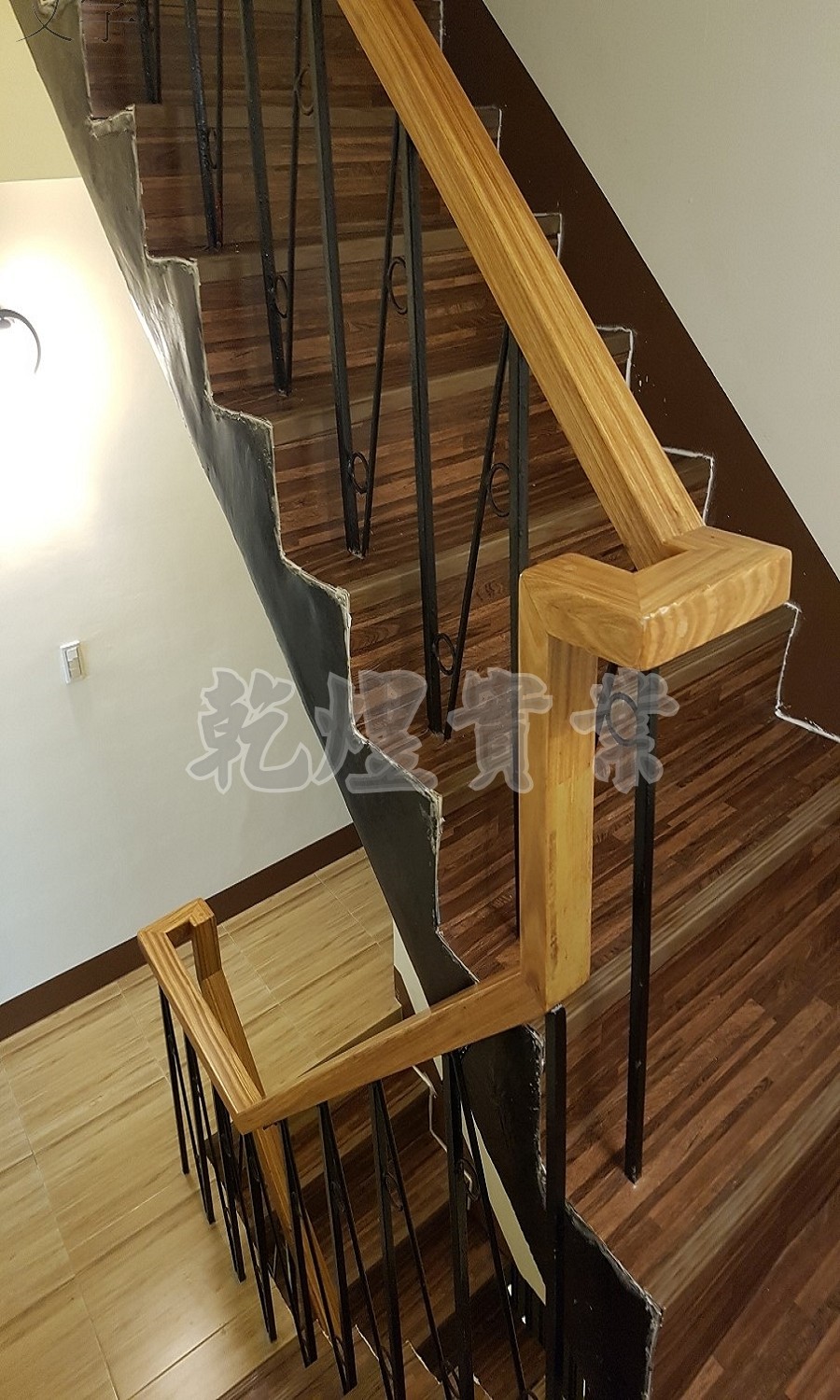 樓梯鍛造扶手0185