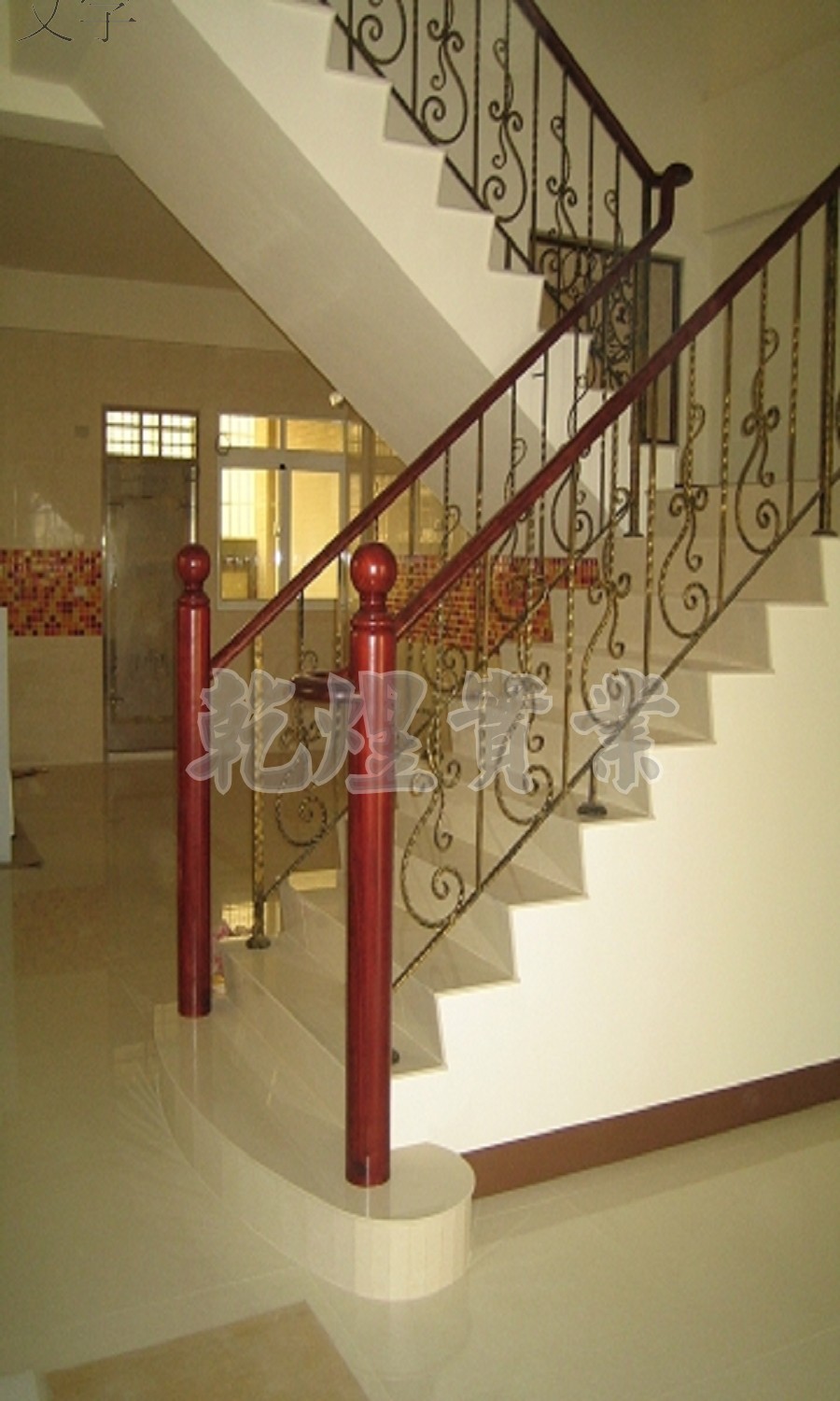 純手工鍛造扶手0155