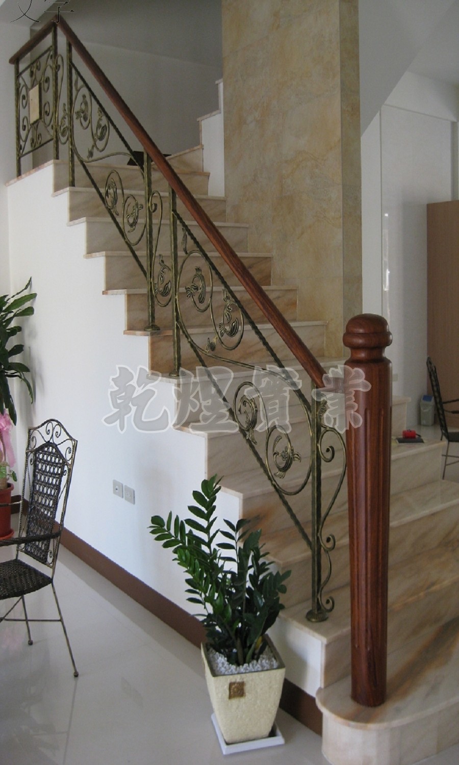 客製化鍛造扶手0191