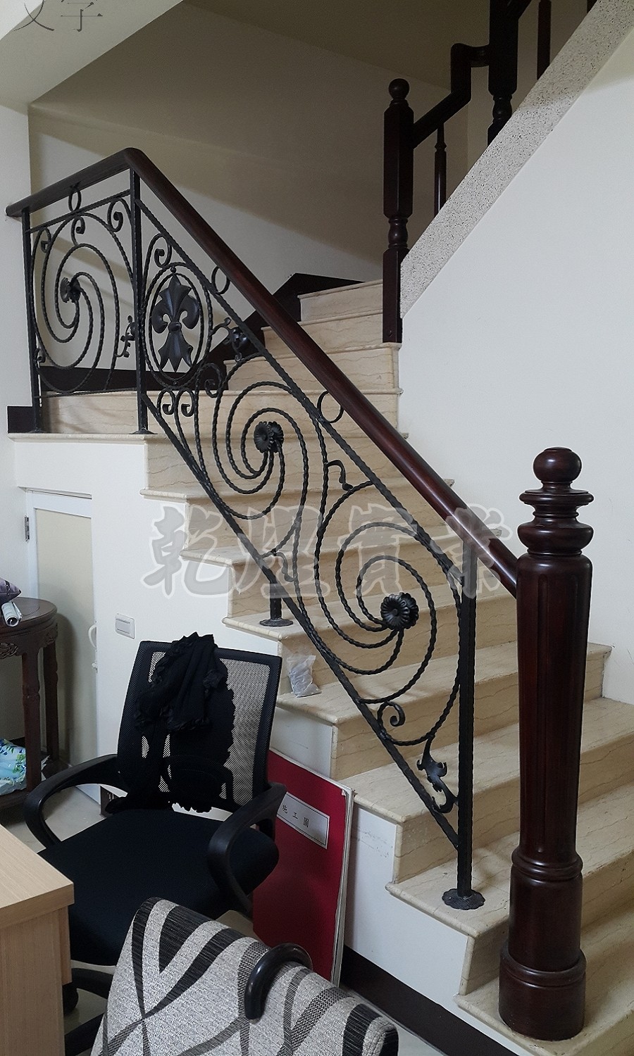 樓梯鍛造扶手0045