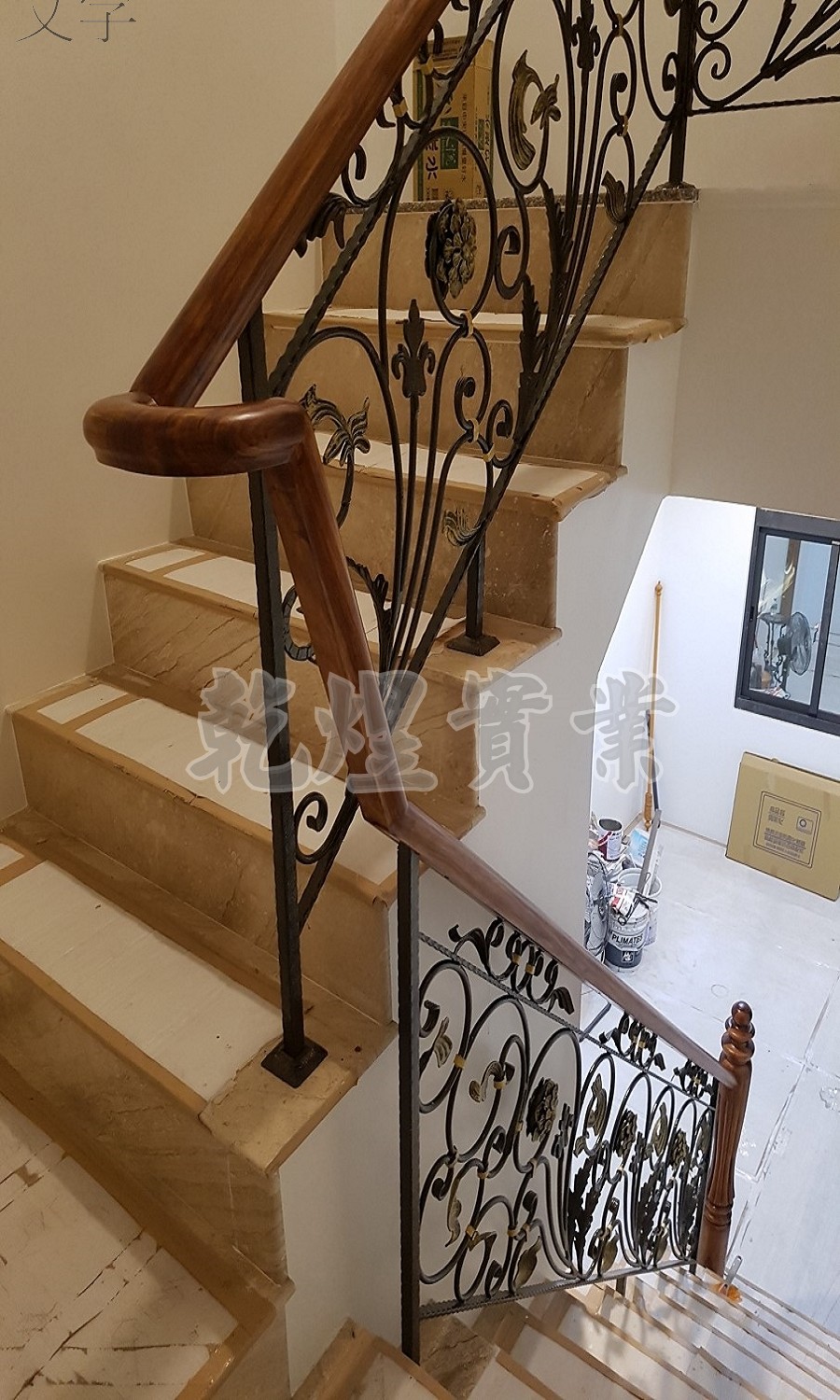 樓梯鍛造扶手0155