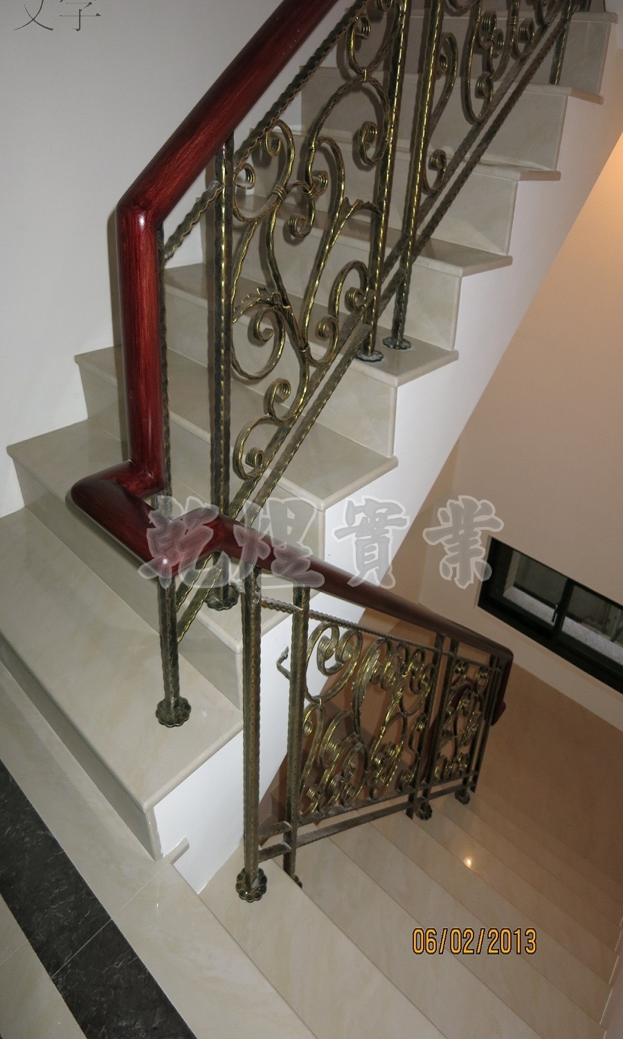 客製化鍛造扶手0180