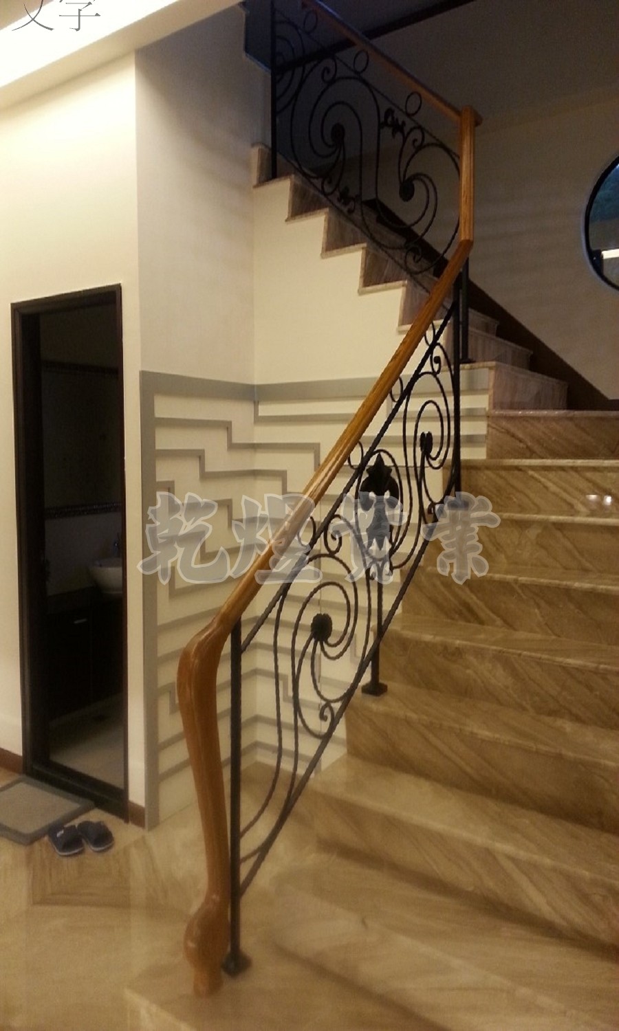藝術鍛造扶手0013