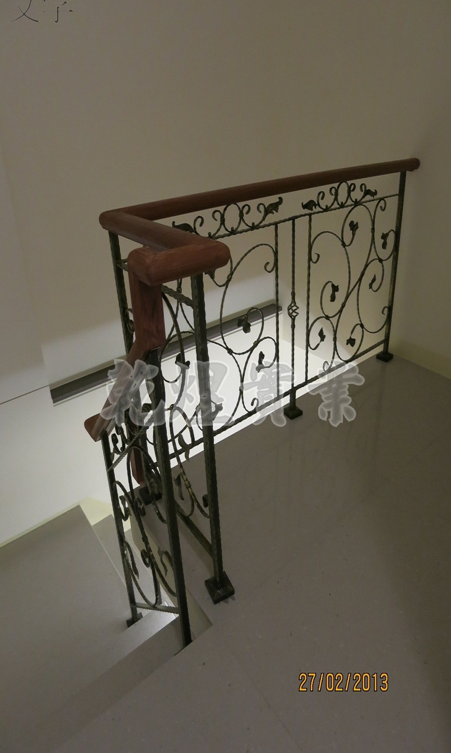 純手工鍛造扶手0075