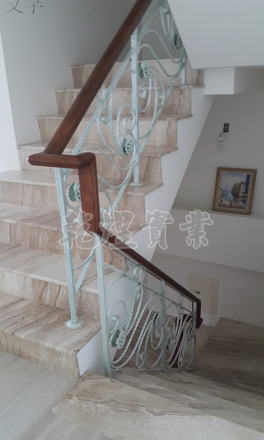 樓梯鍛造扶手0052