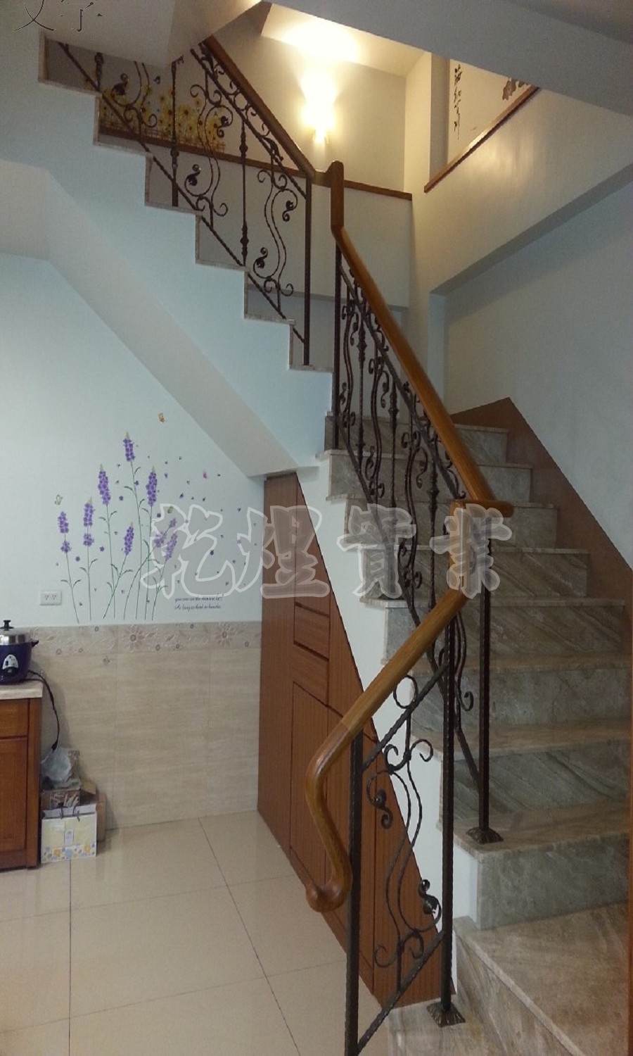 藝術鍛造扶手0038