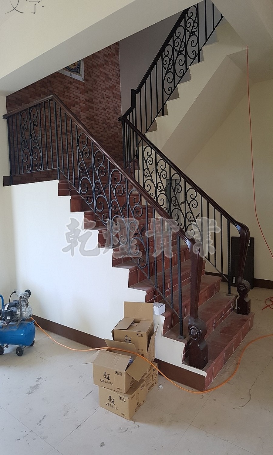 樓梯鍛造扶手0134