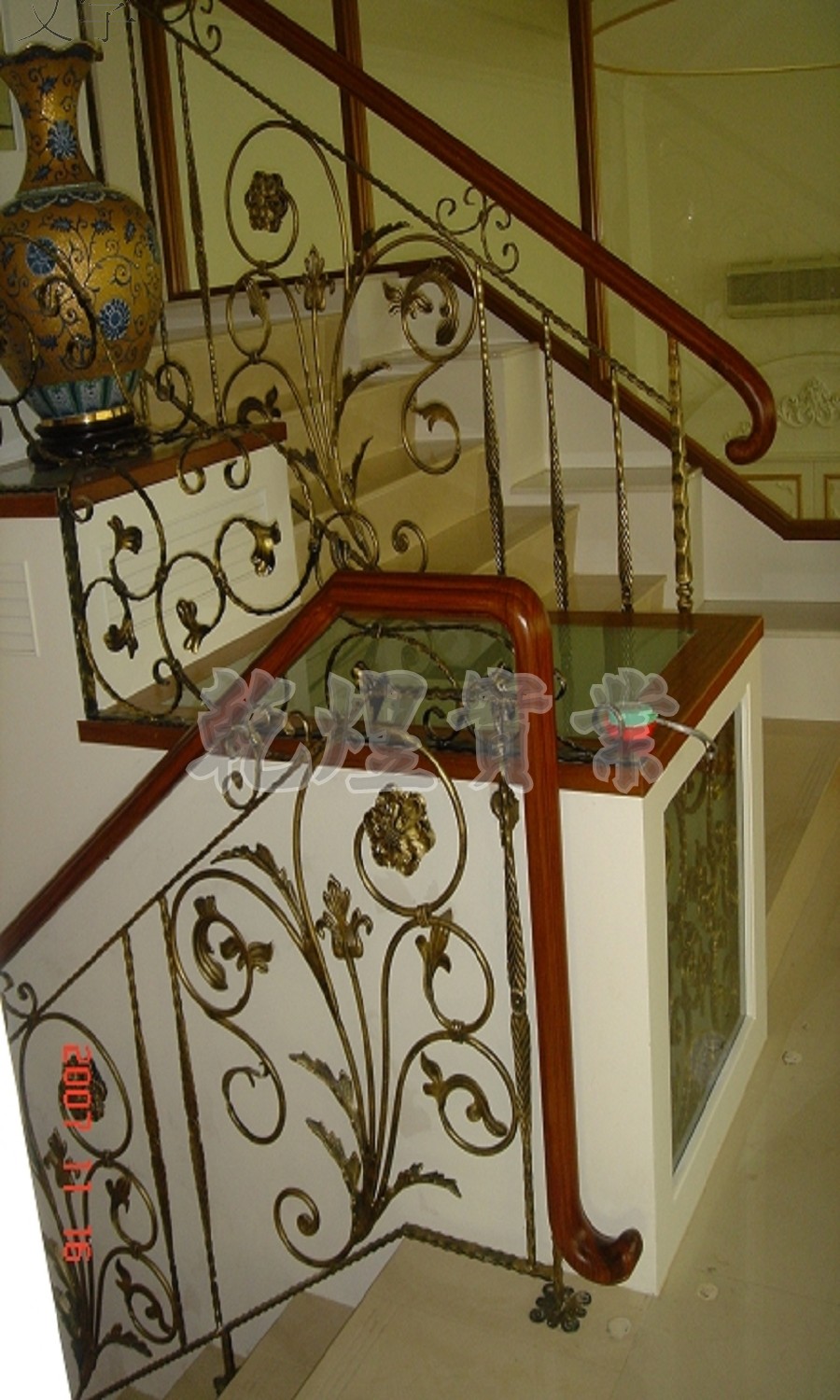 客製化鍛造扶手0059