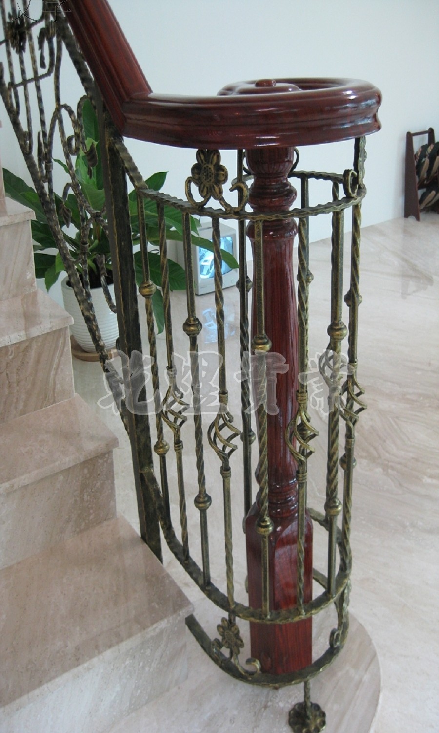 純手工鍛造扶手0098