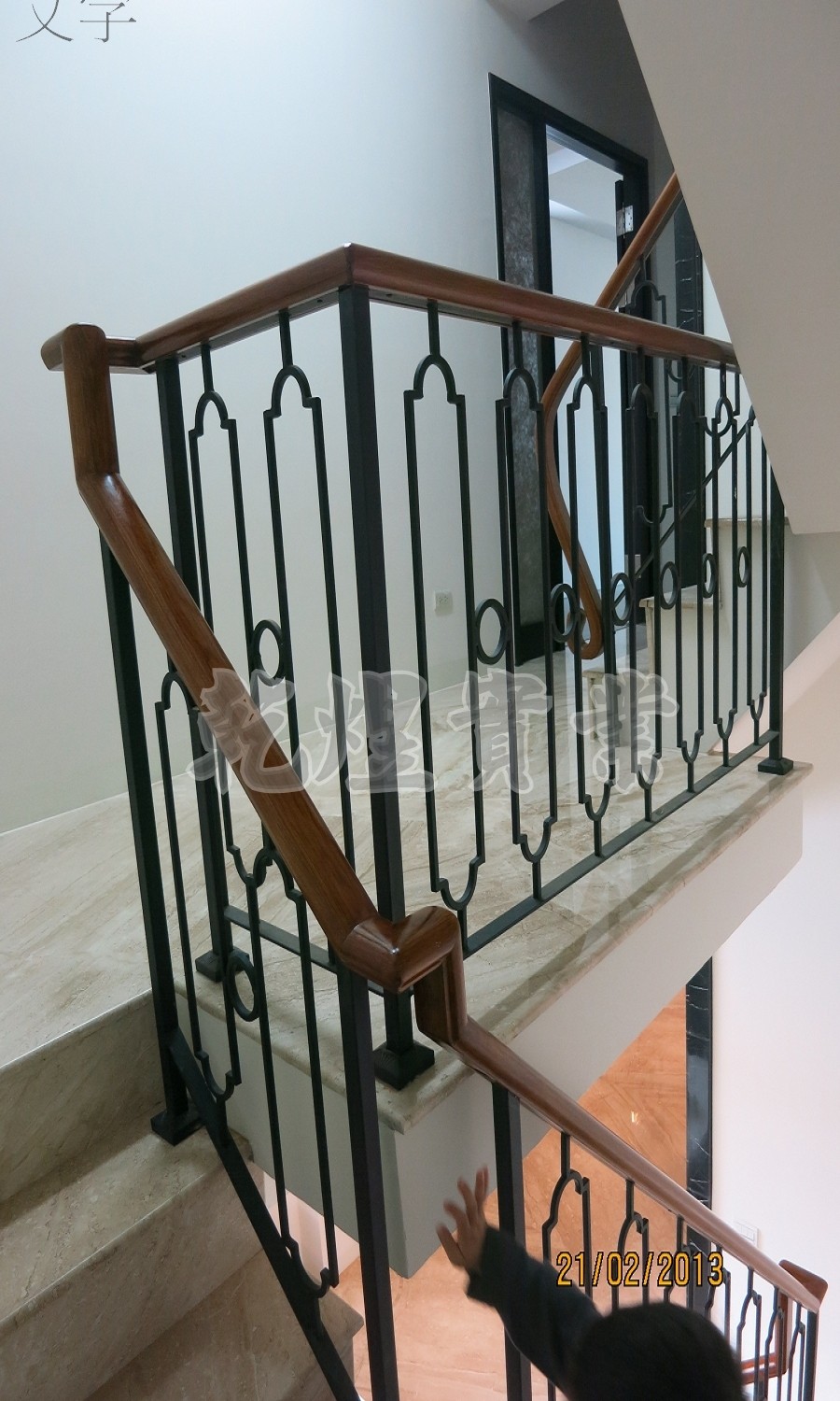 純手工鍛造扶手0023