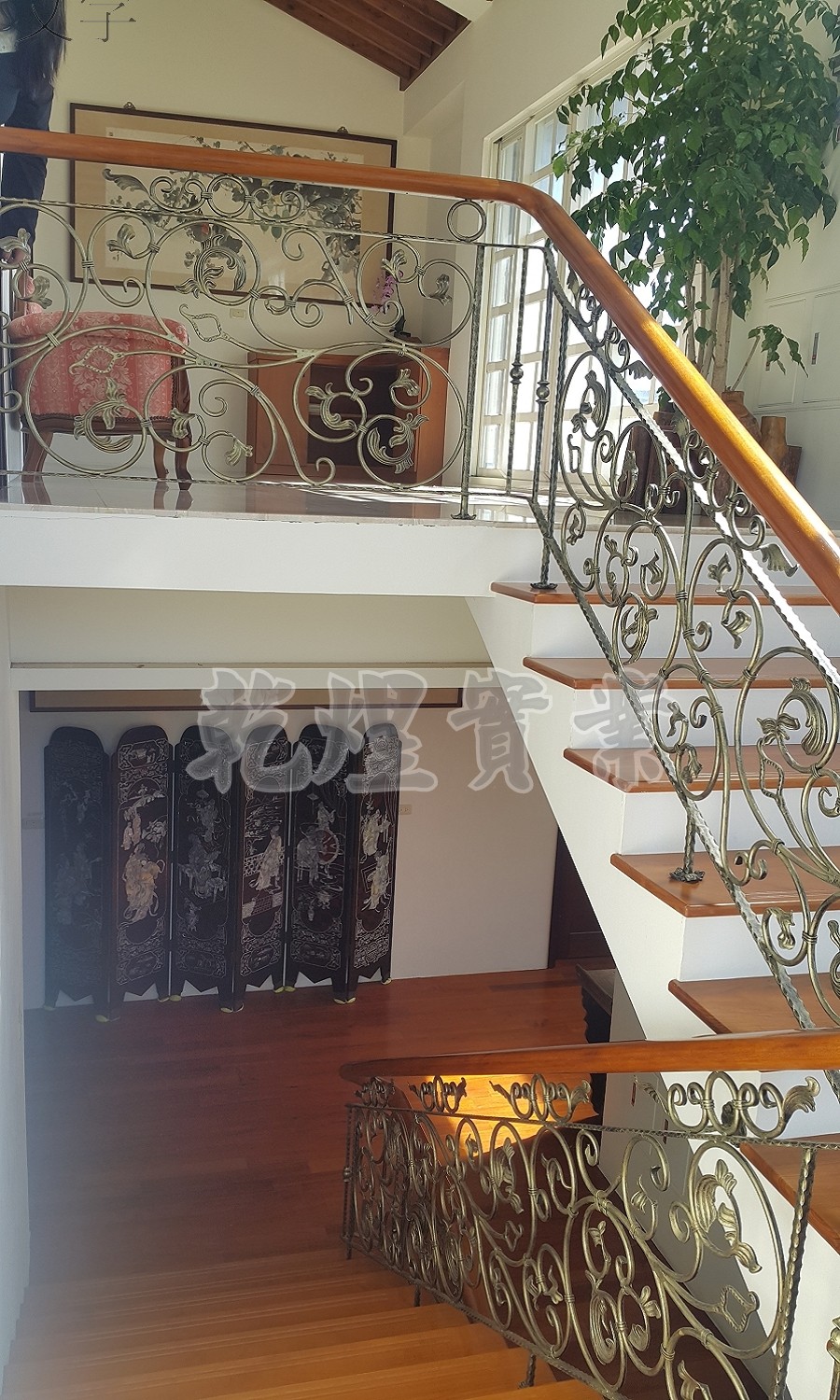 樓梯鍛造扶手0034
