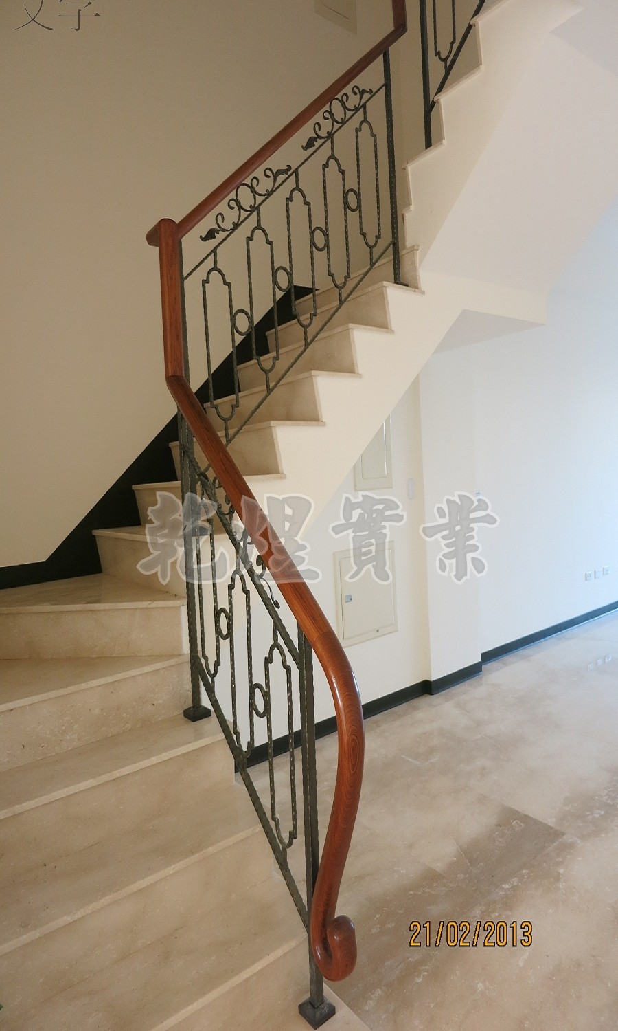 純手工鍛造扶手0053