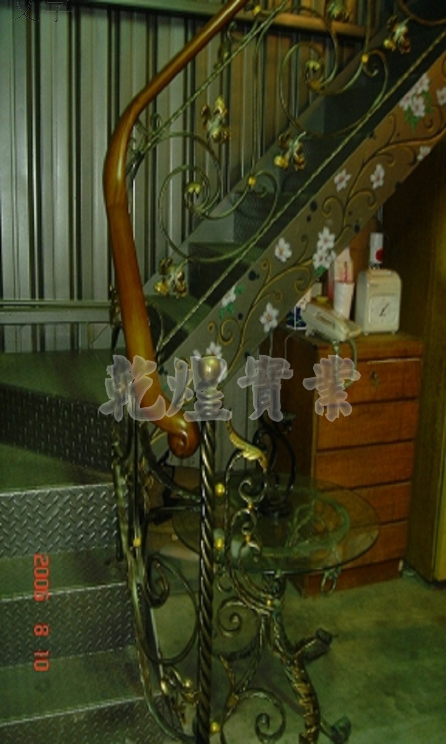 客製化鍛造扶手0024