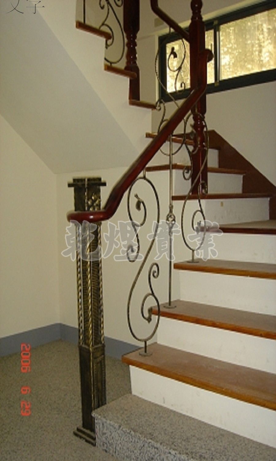 客製化鍛造扶手0019