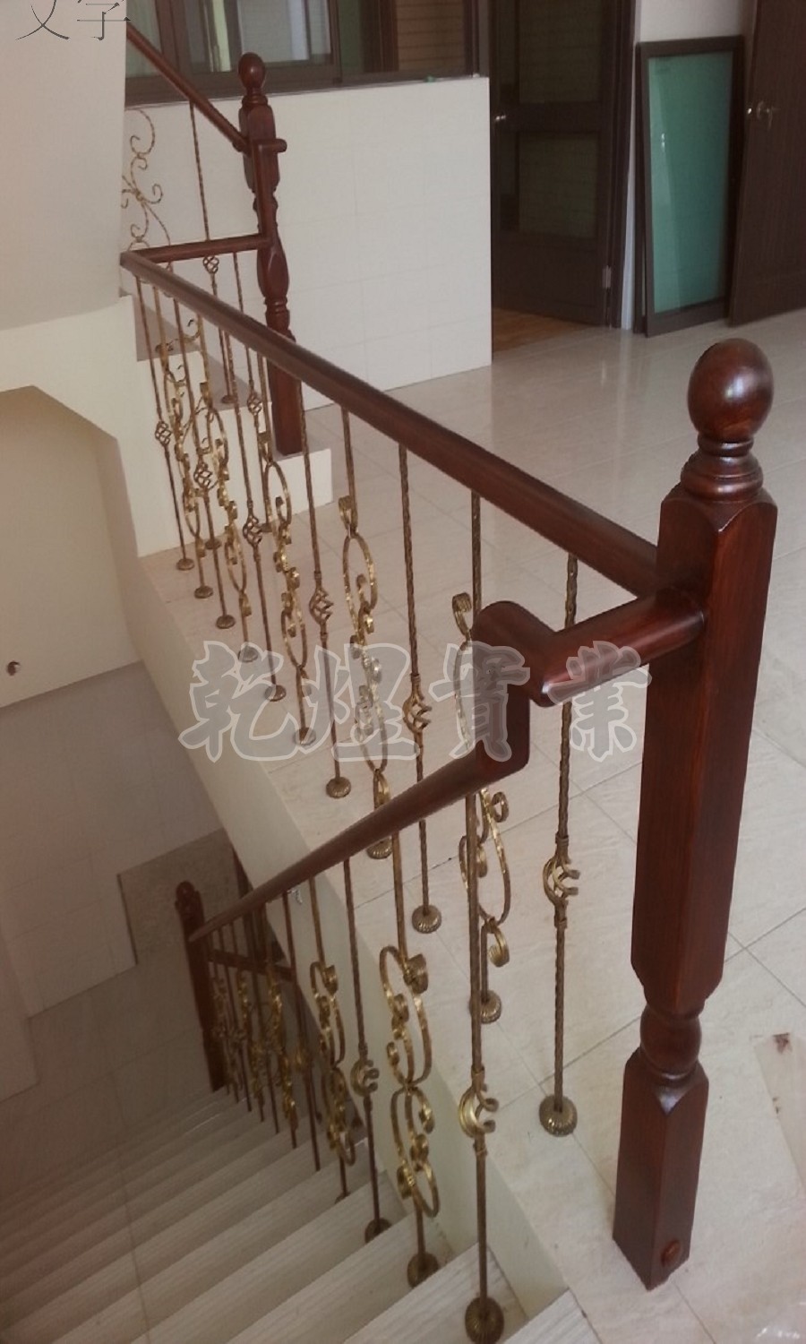 藝術鍛造扶手0087