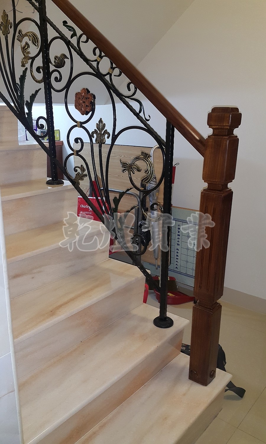 藝術鍛造扶手0125