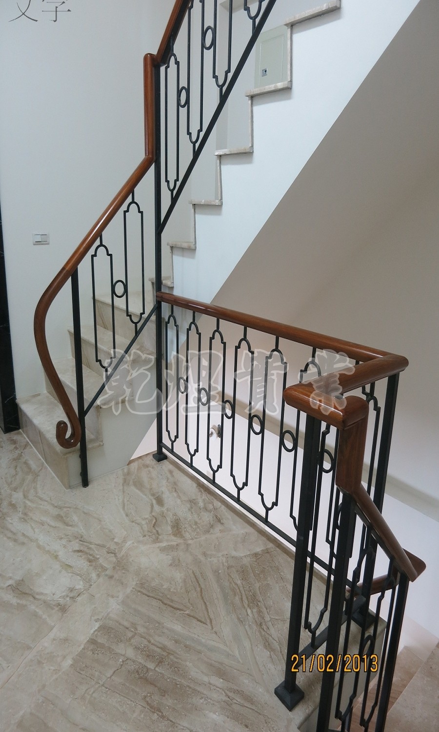 純手工鍛造扶手0030