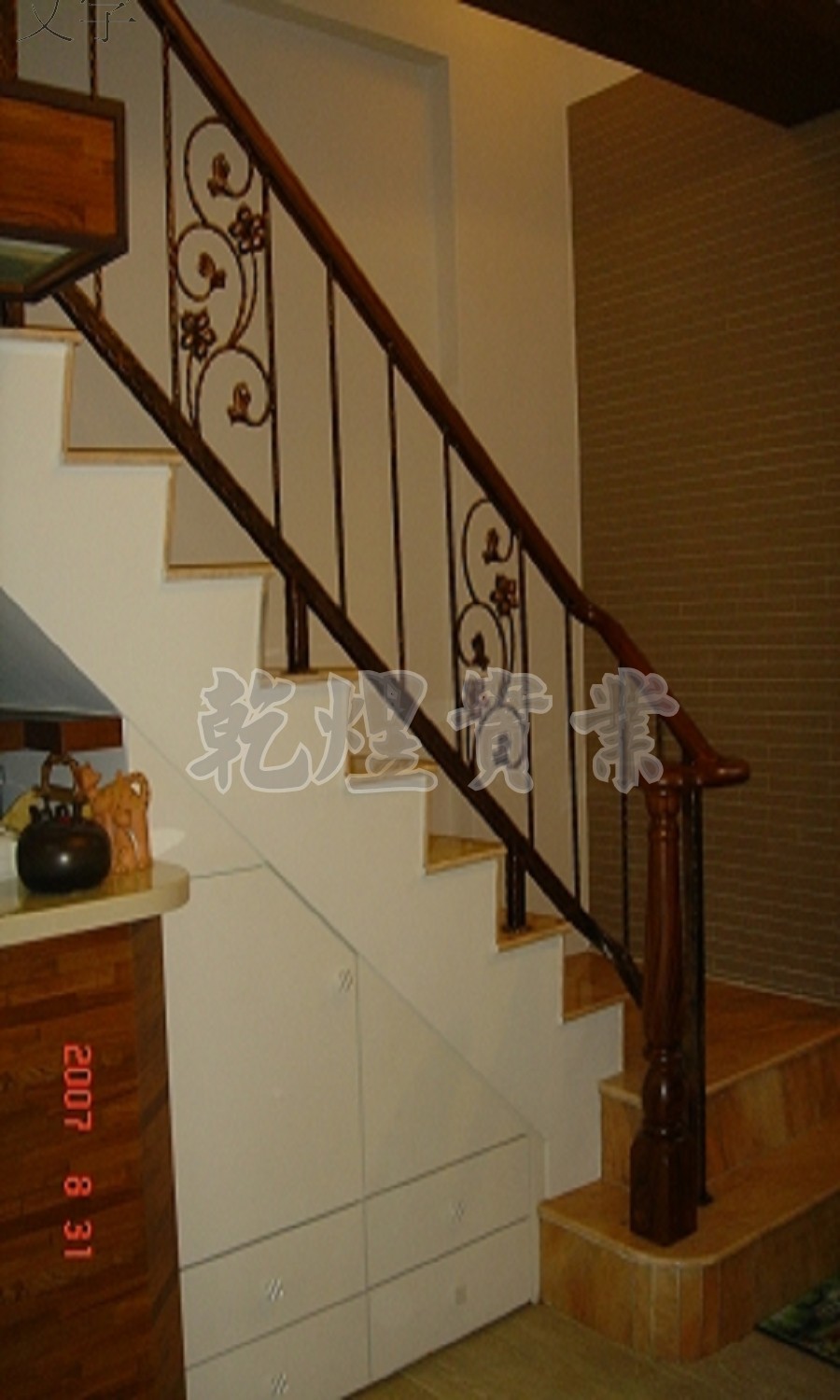 客製化鍛造扶手0053