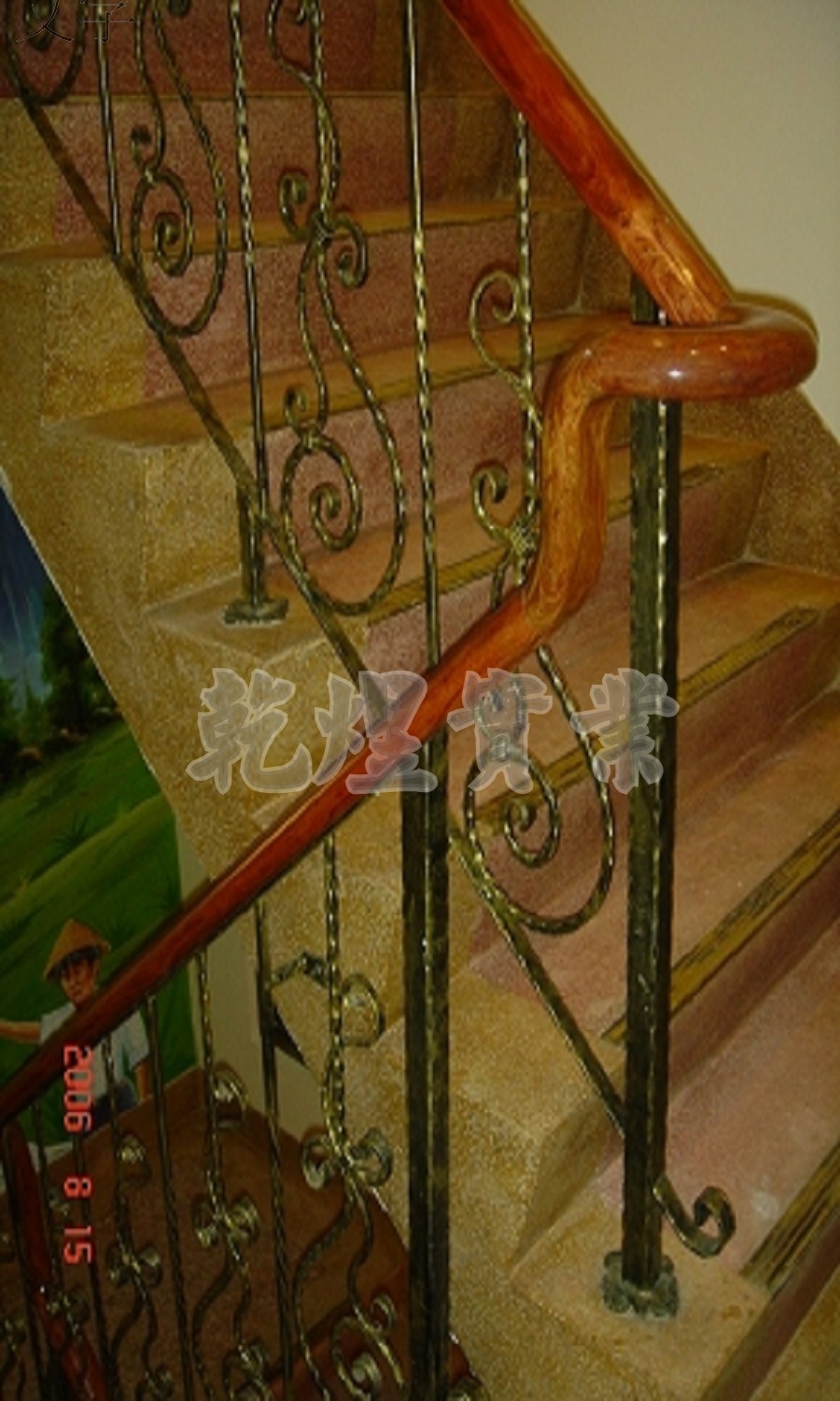 客製化鍛造扶手0029