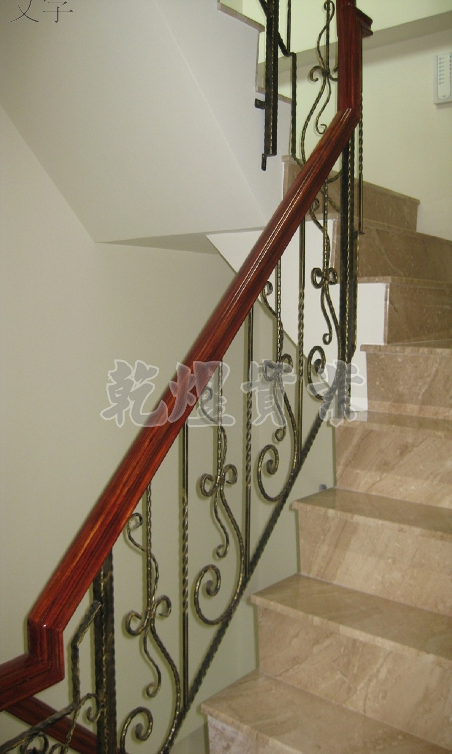 純手工鍛造扶手0099