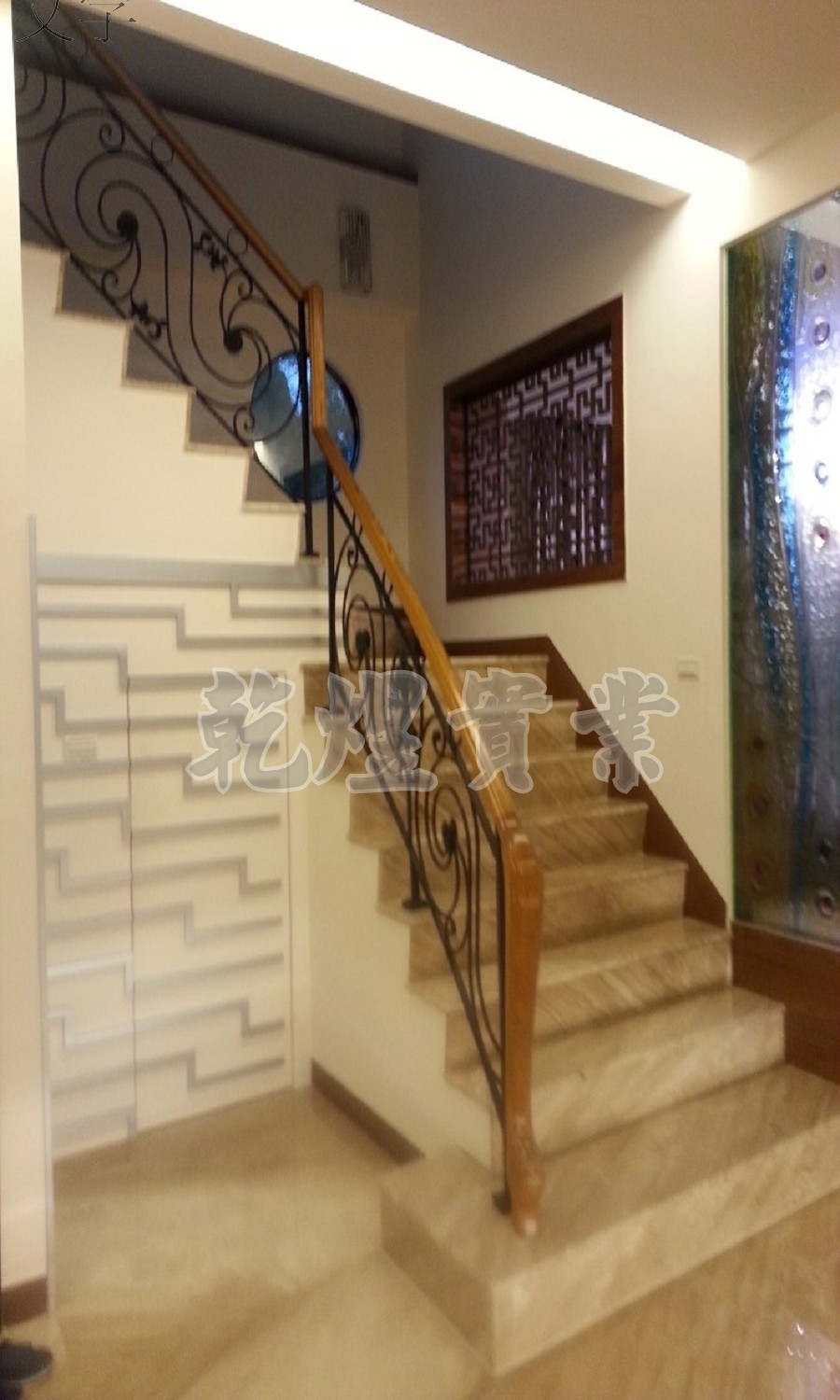 藝術鍛造扶手0019