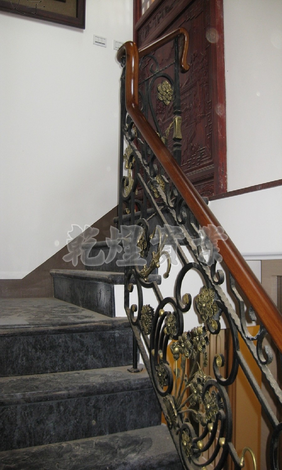 純手工鍛造扶手0004