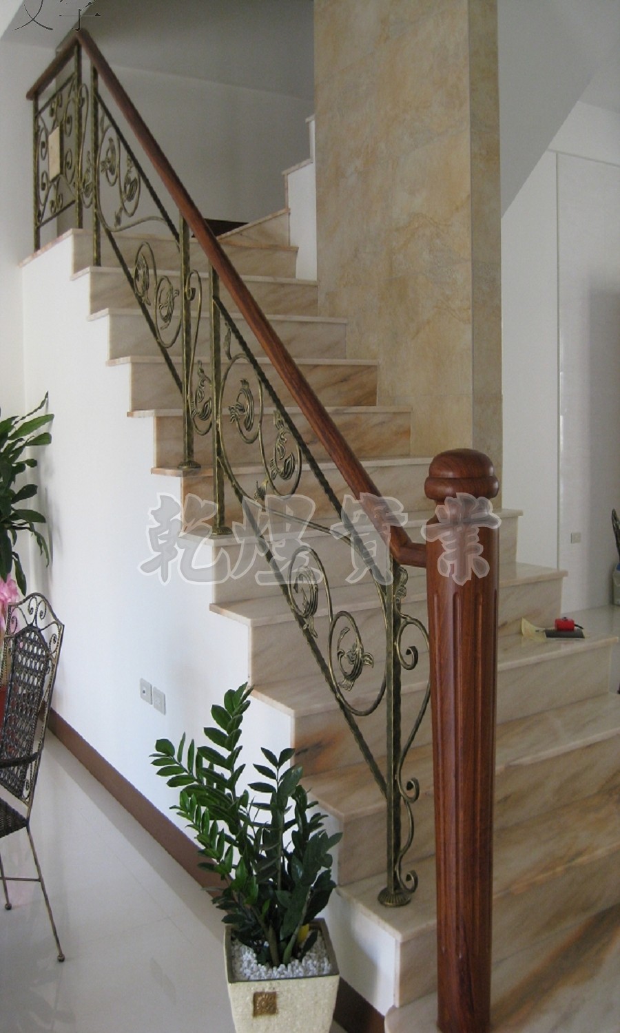 客製化鍛造扶手0192