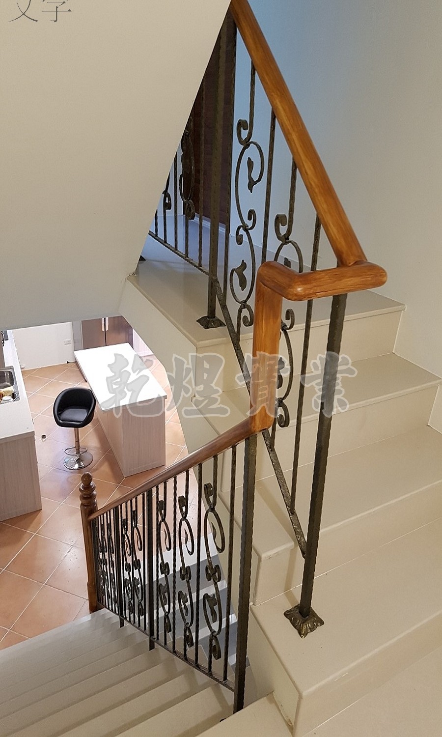 樓梯鍛造扶手0167