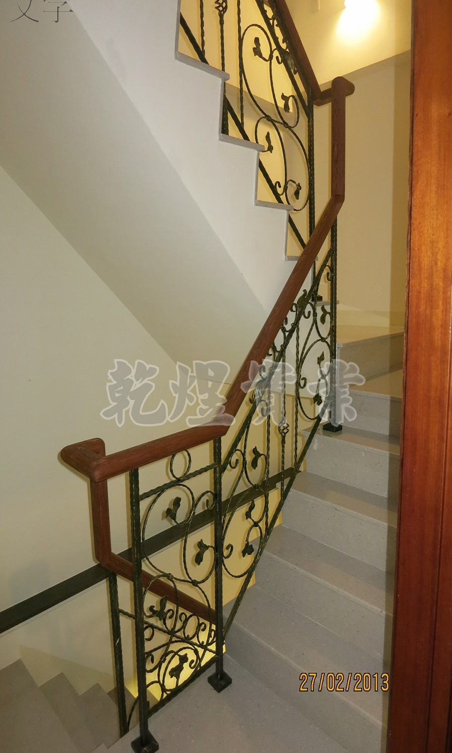 純手工鍛造扶手0072