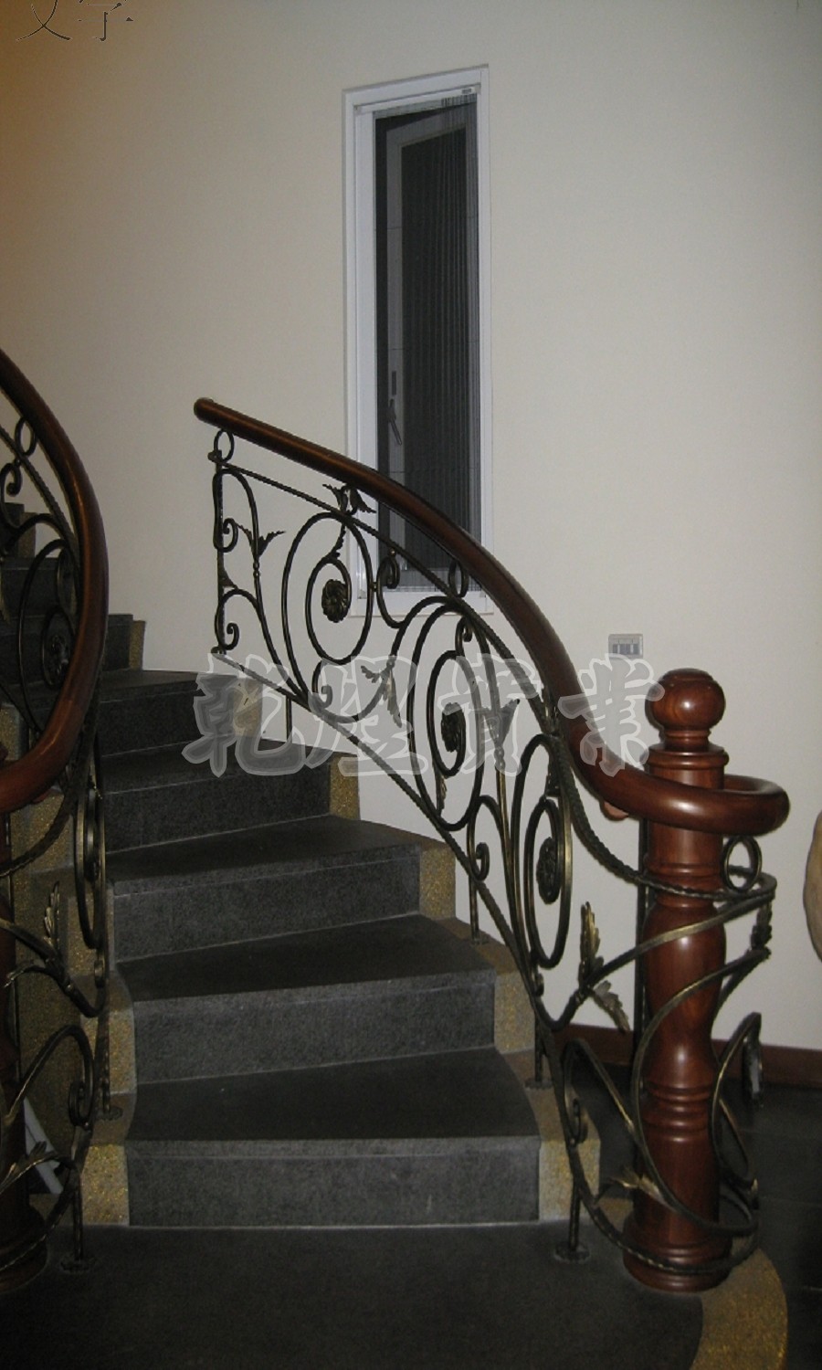 純手工鍛造扶手0038