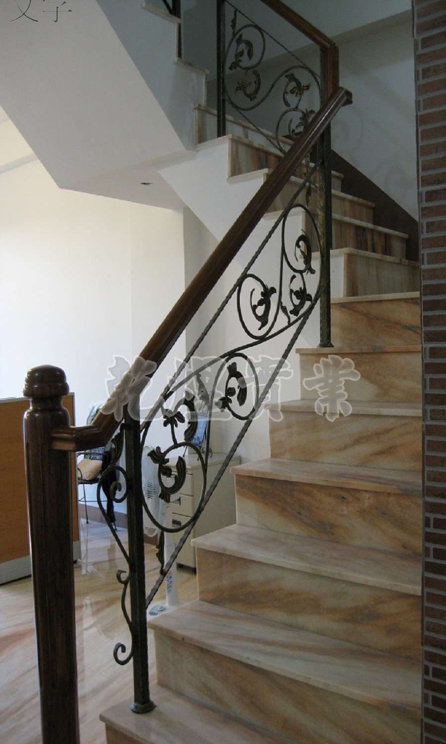 純手工鍛造扶手0094